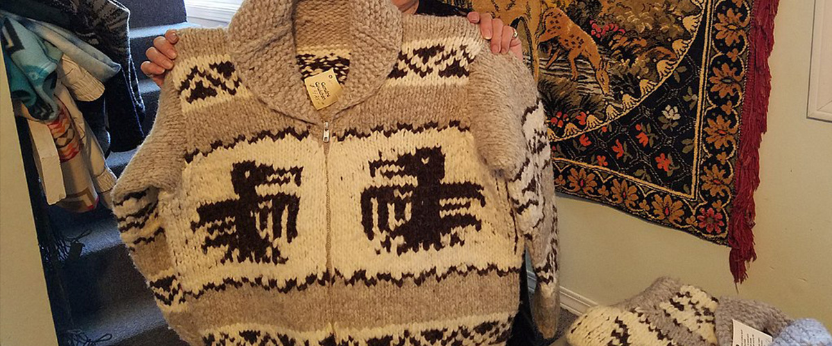Cowichan sweater