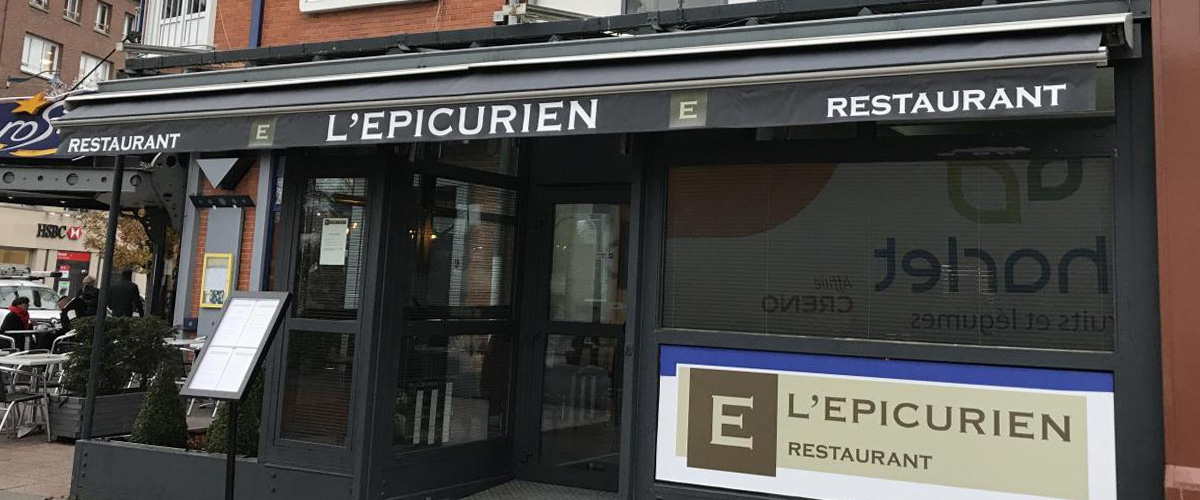 「レピキュリアン」とはどいう意味？フランス語で「L’Epicurien」と記述するとの事。