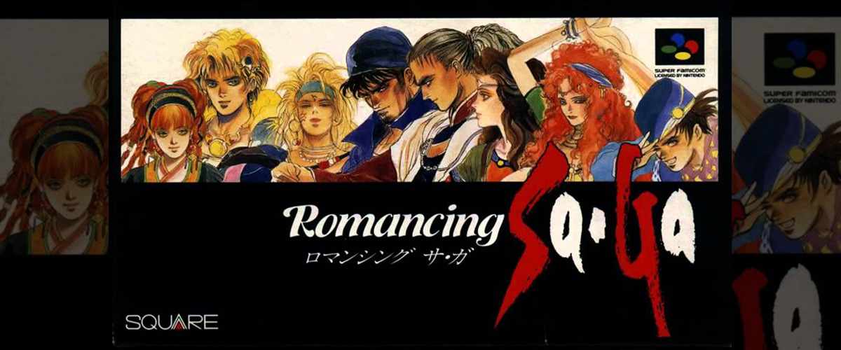 「ロマンシングサガ」とはどういう意味？アルファベットで「Romancing Sa・Ga」と記述するとの事。