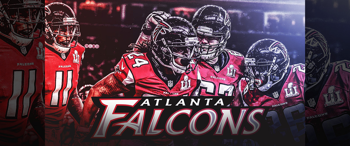 「アトランタ・ファルコンズ」とはどういう意味？英語で「Atlanta Falcons」と記述するとの事。