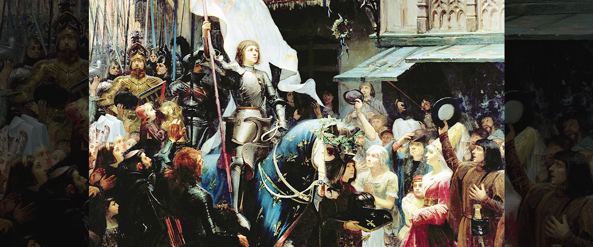 そもそも「ジャンヌ・ダルク」とはどういう意味？フランス語で「Jeanne d’Arc」と記述するとの事。