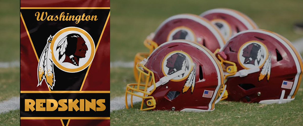 「ワシントン・レッドスキンズ」とはどういう意味？英語で「Washington Redskins」と記述するとの事。