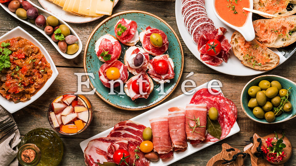 「アントレ」とはどういう意味？フランス語で「entrée」と記述するとの事。│TOPIC.YAOYOLOG