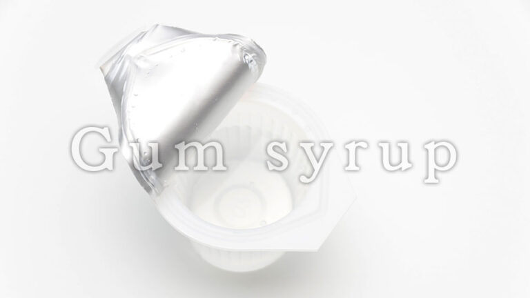 Gum syrup