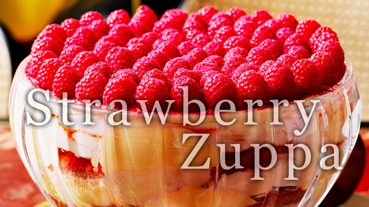 strawberry zuppa