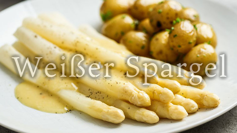 Weißer Spargel